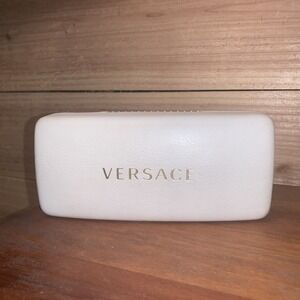 Versace Sunglasses/Eyeglass Hard‎ Clam Shell Case Only White